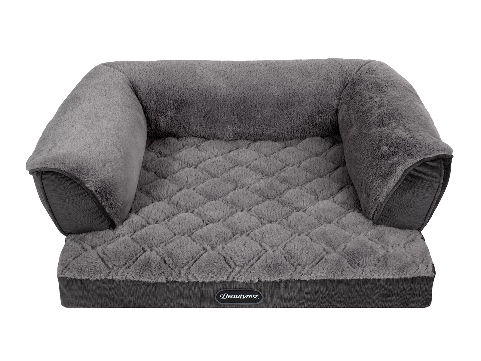 Beautyrest Super Lux Bolster Pet Bed