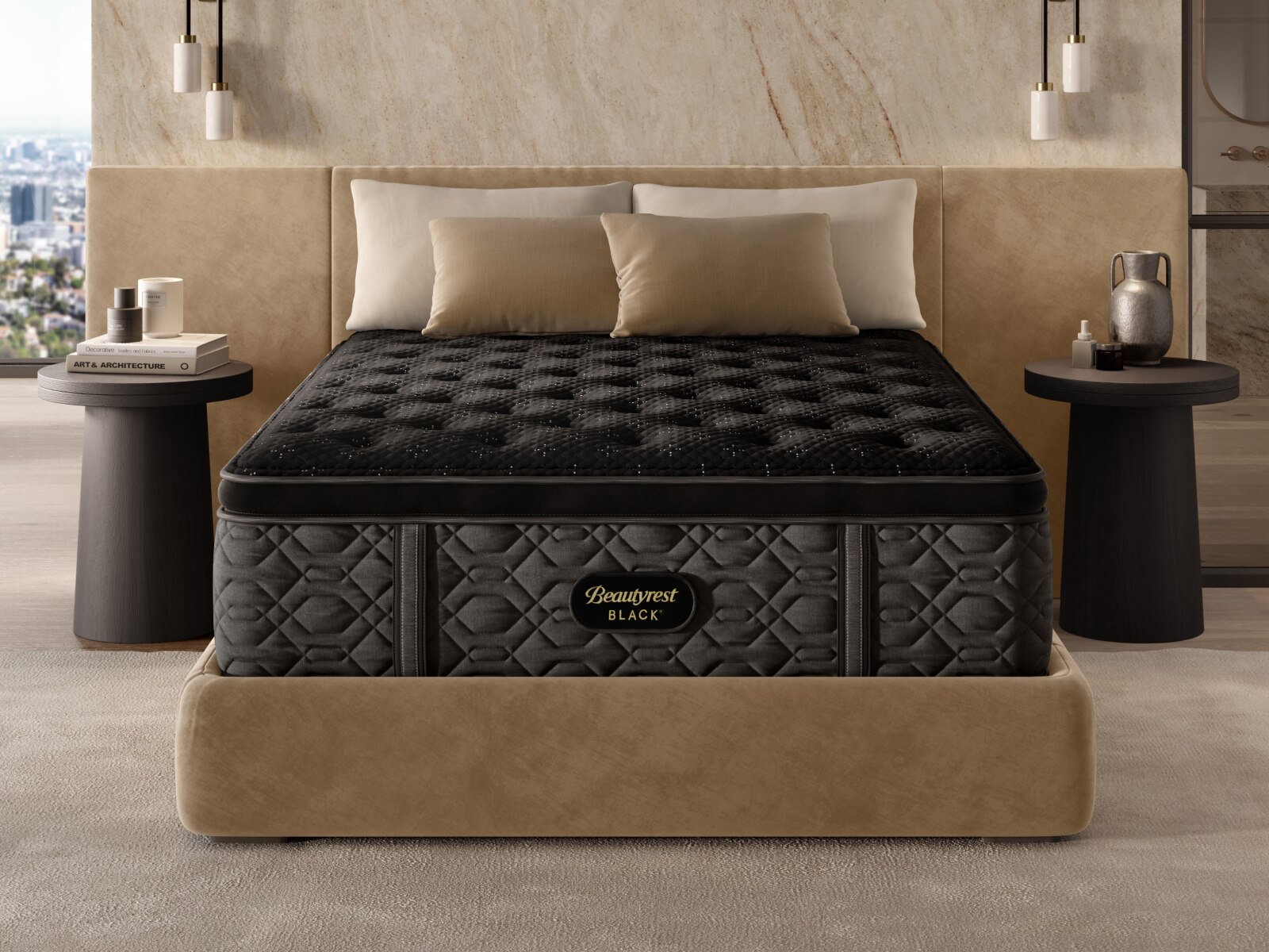 Beautyrest Black® Series Three 16.75" Plush Pillow Top Mattress